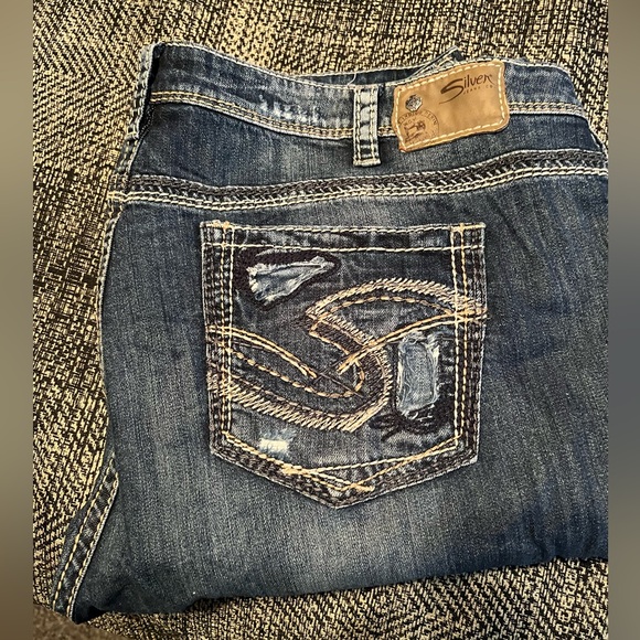 Ladies Quick Silver Boot cut jeans - Picture 3 of 5